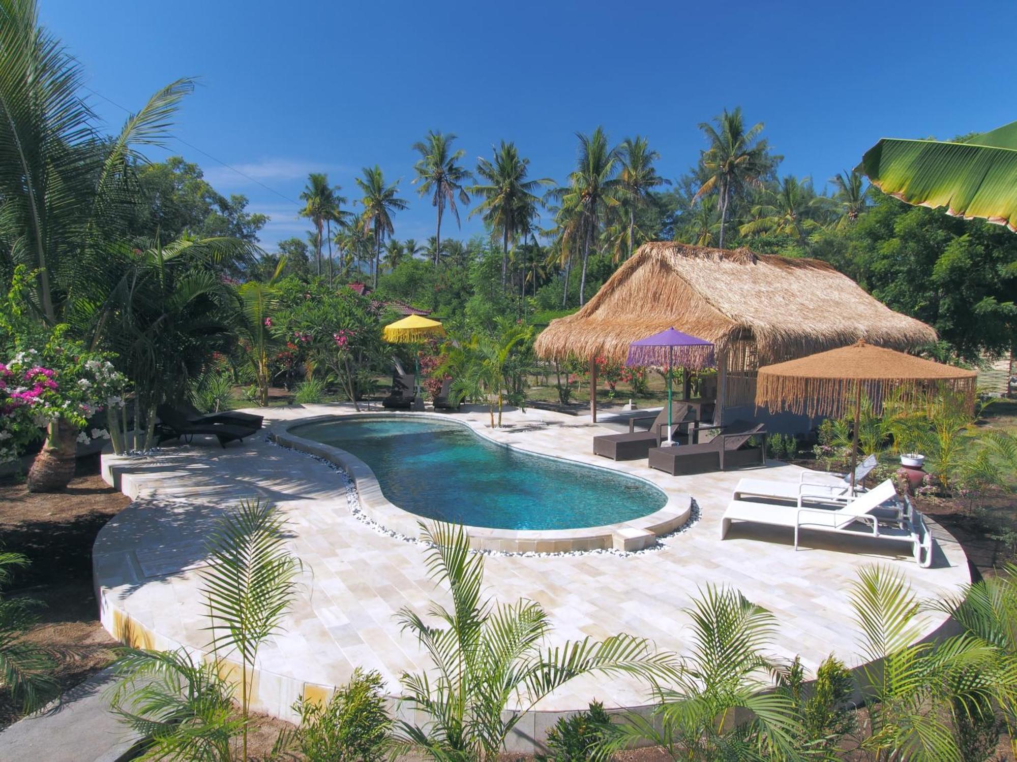 Coco Breeze Spa Hotel Gili Air Exterior foto